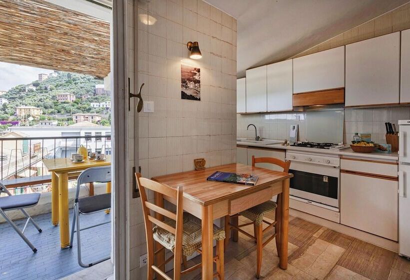 Stunning Sea View Apartment With Terrace In Camogli By Wonderful Italy