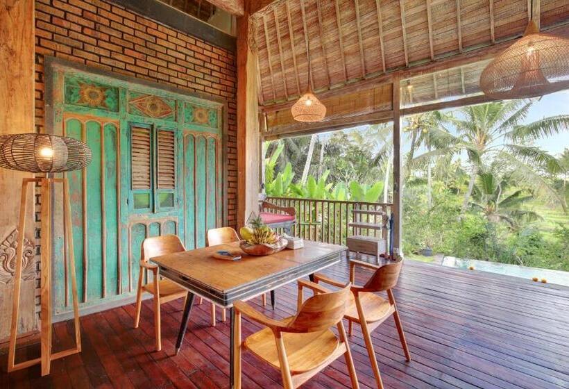 Villa With Amazing Rice Field View Between Canggu And Ubud