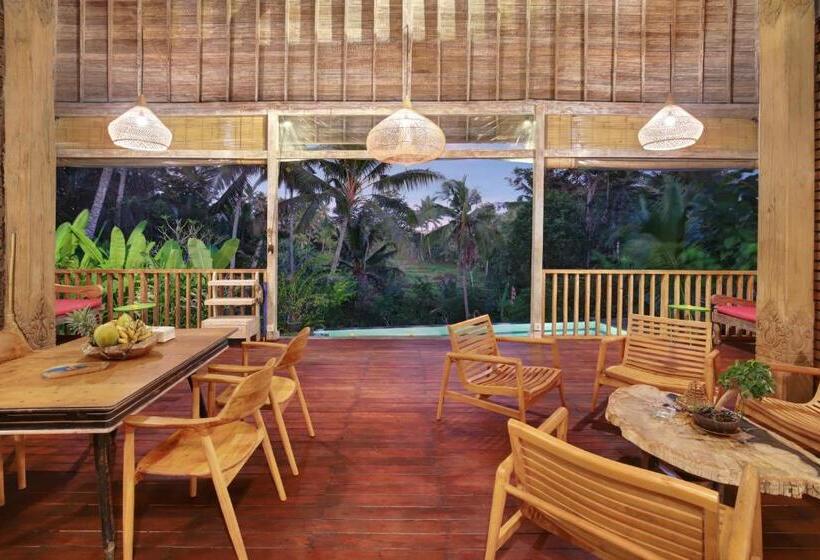 Villa With Amazing Rice Field View Between Canggu And Ubud