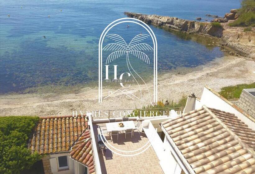 Appartements Plage Des Oursinières Pieds Dans L Eau Plage Parking Wifi By Hc