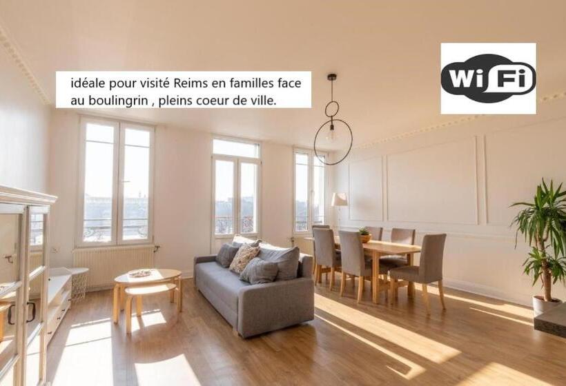 Duplex Reims Gare Centre Arena