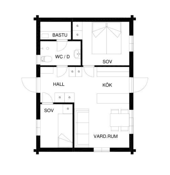 Bruksvallarna Lullens Stugby