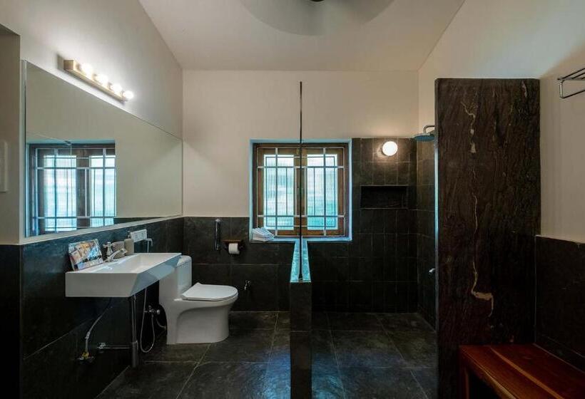 Stayvista S Villaggio   Orchard Oasis With Pool, Expansive Lawn, Patio & Indoor Activities