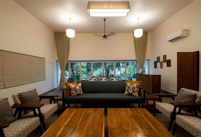 Stayvista S Villaggio   Orchard Oasis With Pool, Expansive Lawn, Patio & Indoor Activities