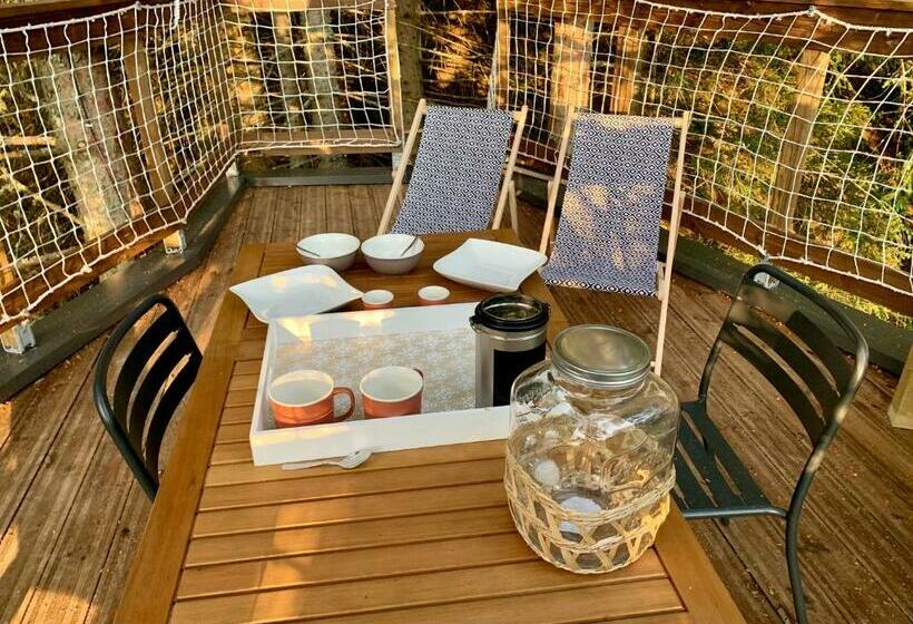 Bed and Breakfast Cabane Dans Las Arbres   Valmo Insolite