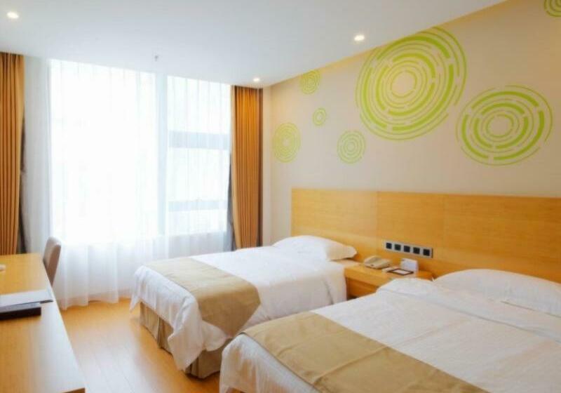 בית מלון כפרי Greentree Inn Heze Yucheng County Dongcheng International Business