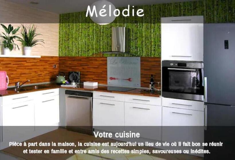 פנסיון Mélodie Lumineuse Et Spacieuse à 6km Du Pal