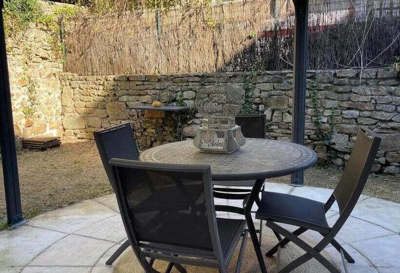Le Patio, Coeur De Ville Avec Garage Et Jardin