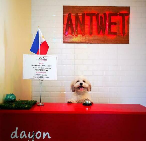 فندق صغير Antwet Backpacker S Inn & Rooftop Bar