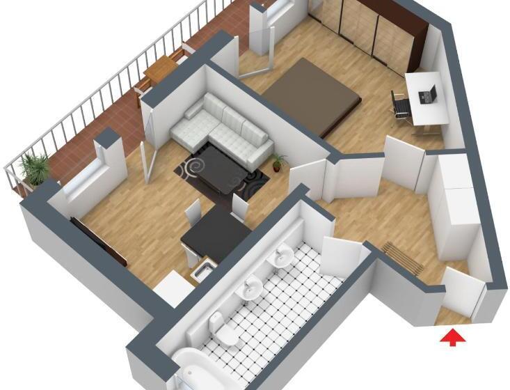 Ferienwohnung Herzstück Im Haus Schlossblick