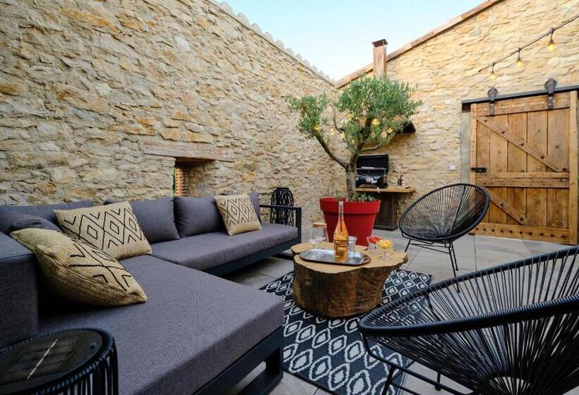 Loft Industriel Privé Climatisé Piscine Intérieure Terrasse Spa Et Jardin