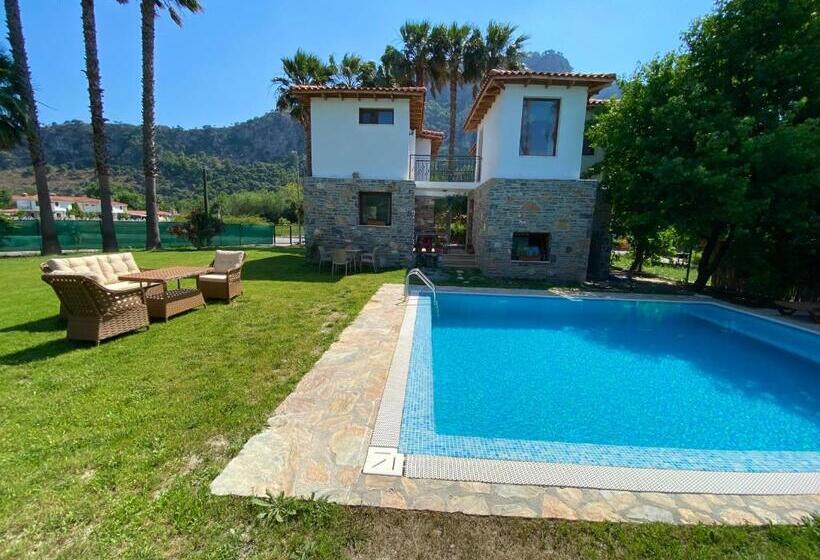 Villa Merry   Dalyan Stonehouse With Palmtrees, 50m To River