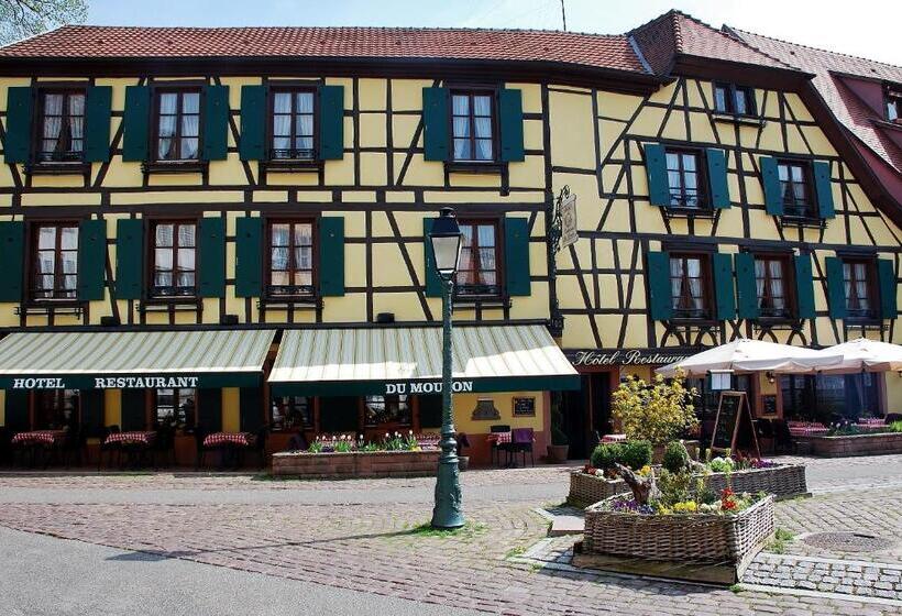 호텔 Logis Hôtel Restaurant Du Mouton