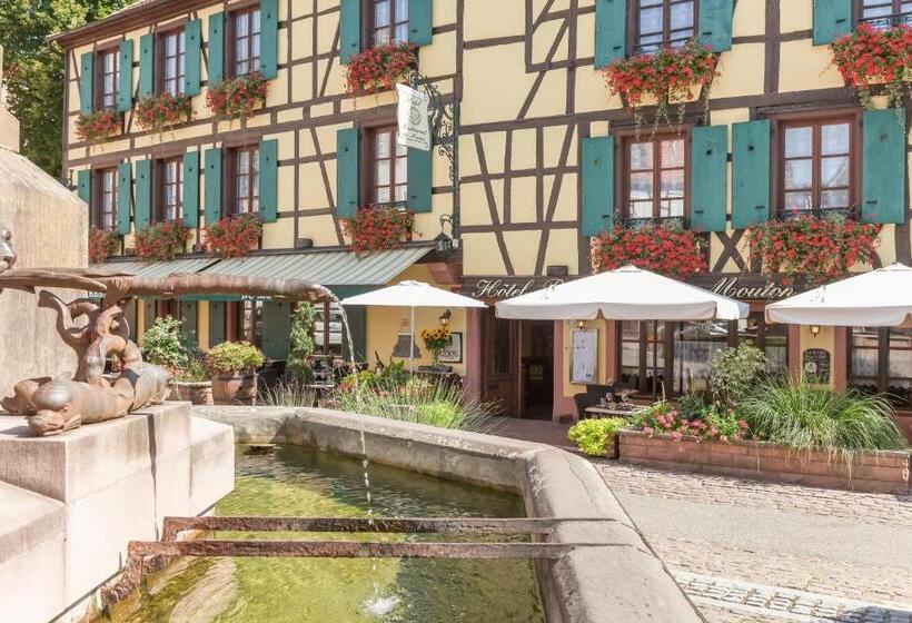 ホテル Logis Hôtel Restaurant Du Mouton