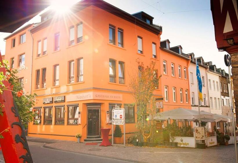펜션 Neubert`s Gasthaus Am Rhein