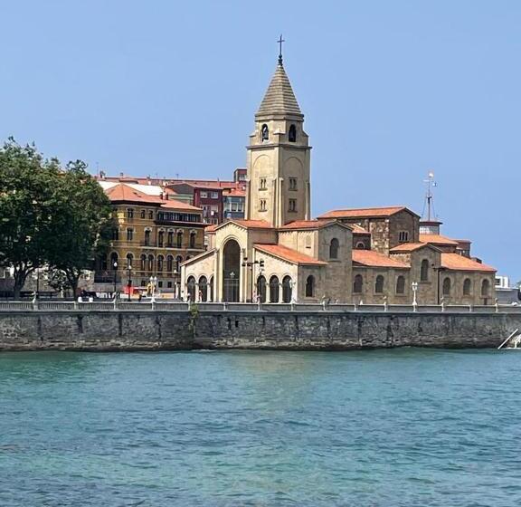 Corazon De Gijon, A 1 Min De Playa, Bares Y Puerto