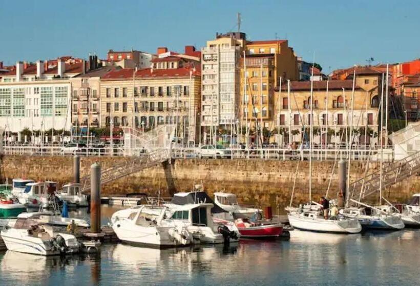 Corazon De Gijon, A 1 Min De Playa, Bares Y Puerto