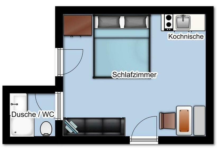 בית מלון כפרי Gästehaus Gapp