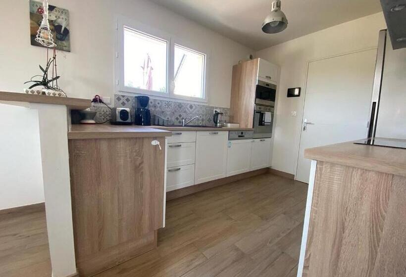 Maison Calme Familiale Proche Plages