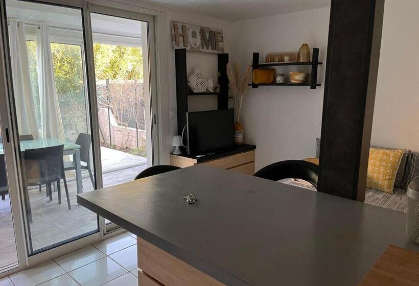 Aux Ayguades, Pavillon Tout Confort Proche Plage, Terrasse Et Wifi