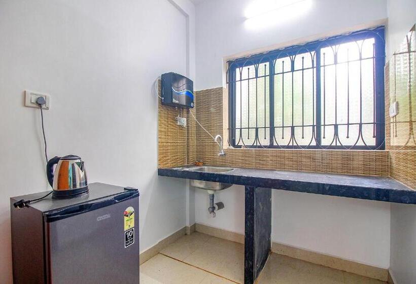 בית מלון כפרי Fabescape Sk Studios With Pool & Gym, Arpora