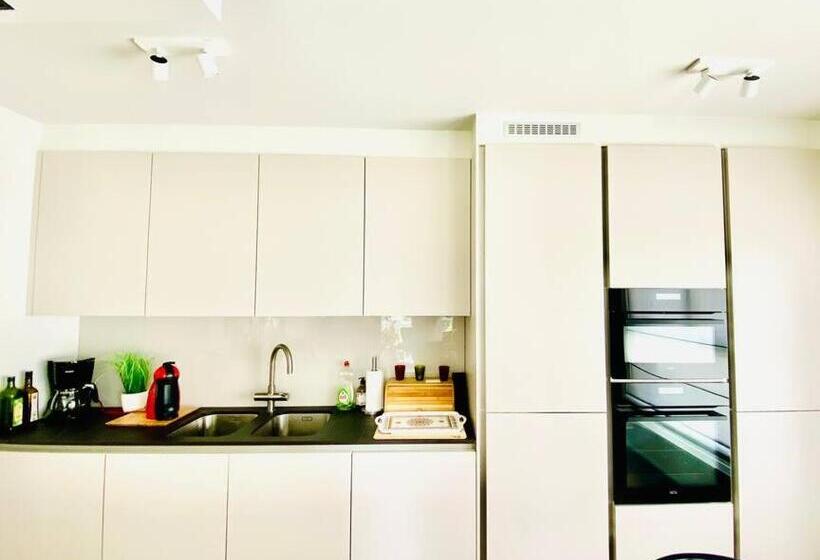 Luxury Apartment Volmolen With Garden, Terrace And Free Parking