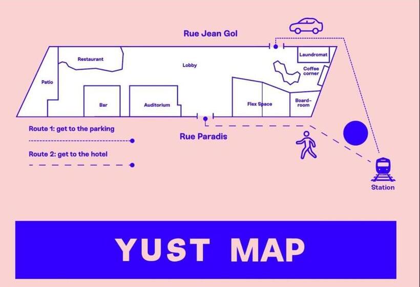 ホテル Yust Liege