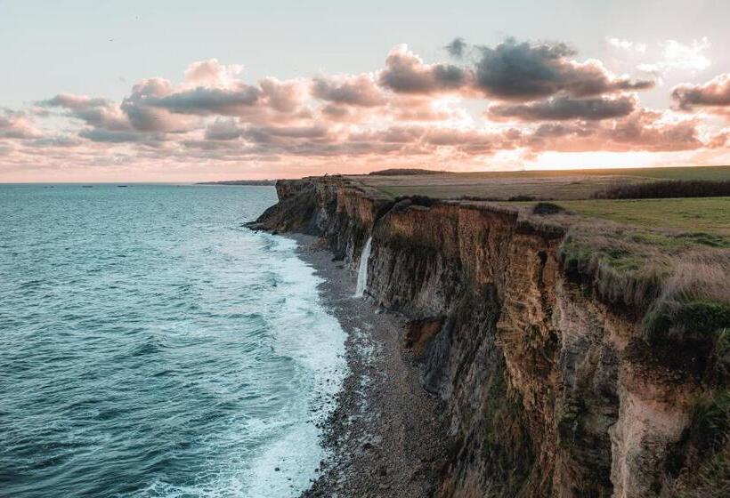 L Air Marin Apt Avec Belle Terrasse Vue Dégagée Séjour Lumineux 10 Mn à Pied Centre Port En Bessin P
