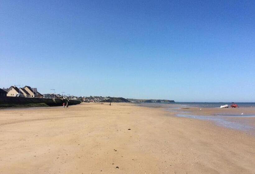 L Air Marin Apt Avec Belle Terrasse Vue Dégagée Séjour Lumineux 10 Mn à Pied Centre Port En Bessin P