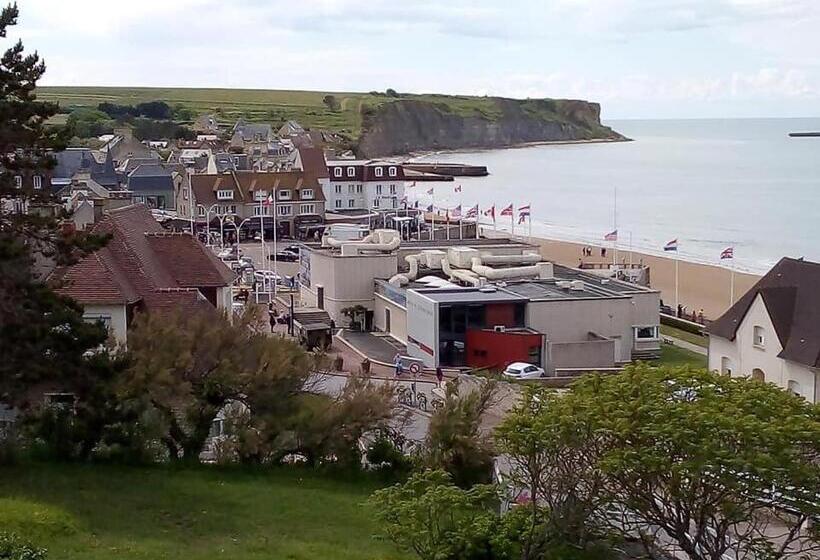 L Air Marin Apt Avec Belle Terrasse Vue Dégagée Séjour Lumineux 10 Mn à Pied Centre Port En Bessin P