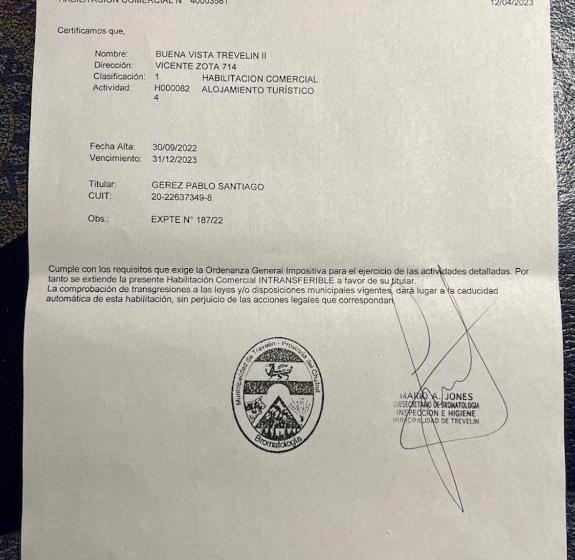 Buena Vista Trevelin Ii