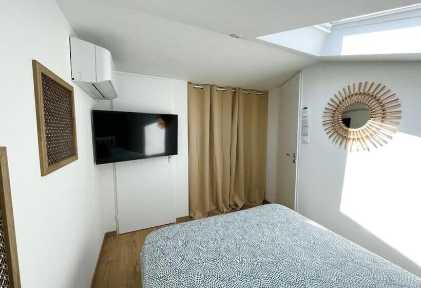 Duplex Centre Ville   50m De La Plage   Clim   Garage   Netflix