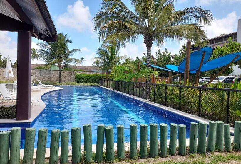 酒店 Aconchegante Flat Em Condomínio Na Beira Mar De Muro Alto   Malawi Beach Resort