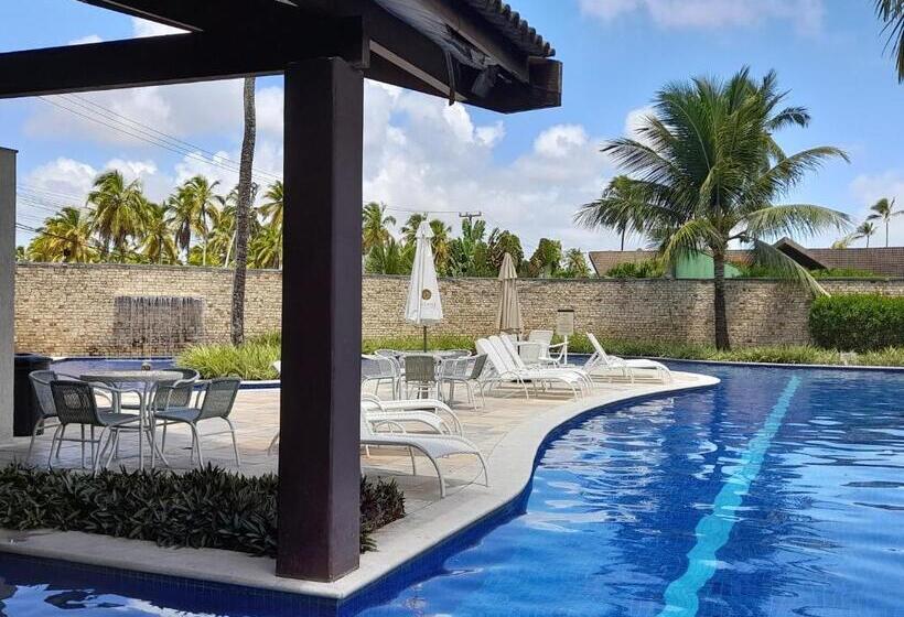 酒店 Aconchegante Flat Em Condomínio Na Beira Mar De Muro Alto   Malawi Beach Resort