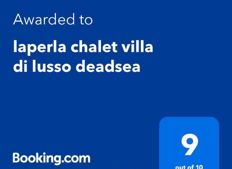 Laperla Chalet Villa Di Lusso Deadsea