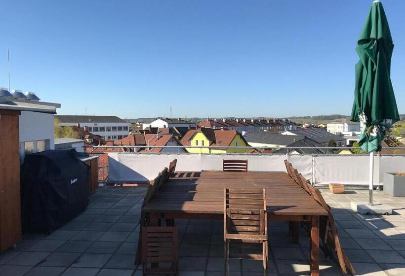 Penthouse Wohnung Am Radweg Mit Dachterasse