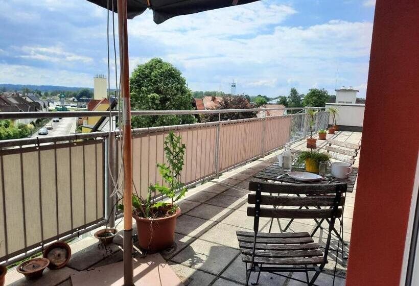 Penthouse Wohnung Am Radweg Mit Dachterasse