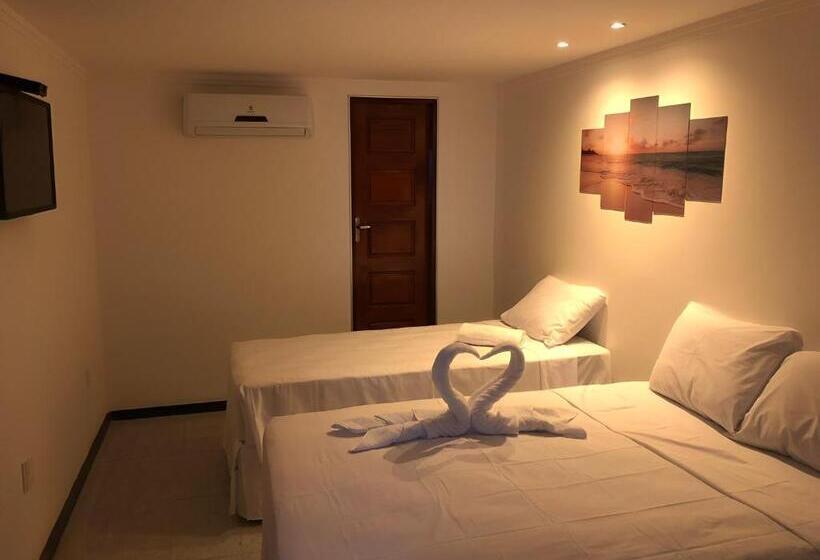 호스텔 Pousada La Riviera Pé Na Areia E Passeios Em Maragogi