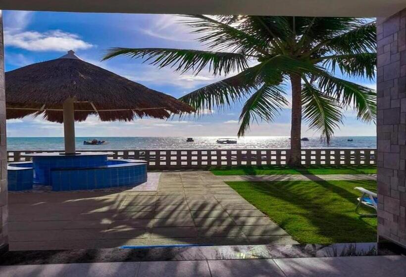 호스텔 Pousada La Riviera Pé Na Areia E Passeios Em Maragogi