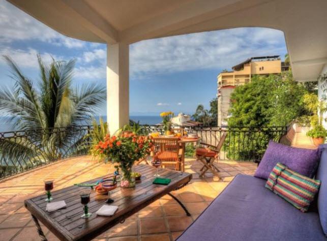 Villa In Conchas Chinas Vallarta