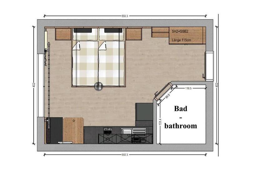 ペンション Haus Moosbrugger