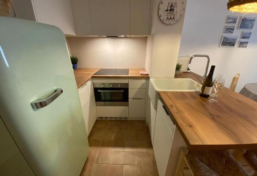 Apto 1a Línea Del Paseo Llafranc Con Aire Acondicionado Sin Vistas