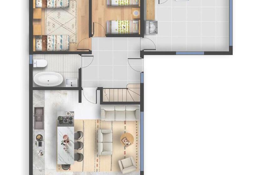 Castle Sunset On The Beach