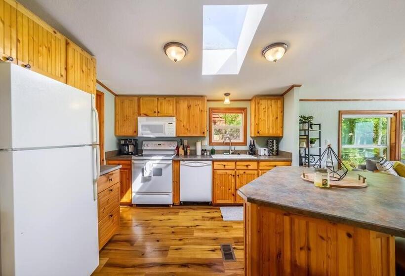 Riverfront Paradise W/ Hot Tub  Little River House