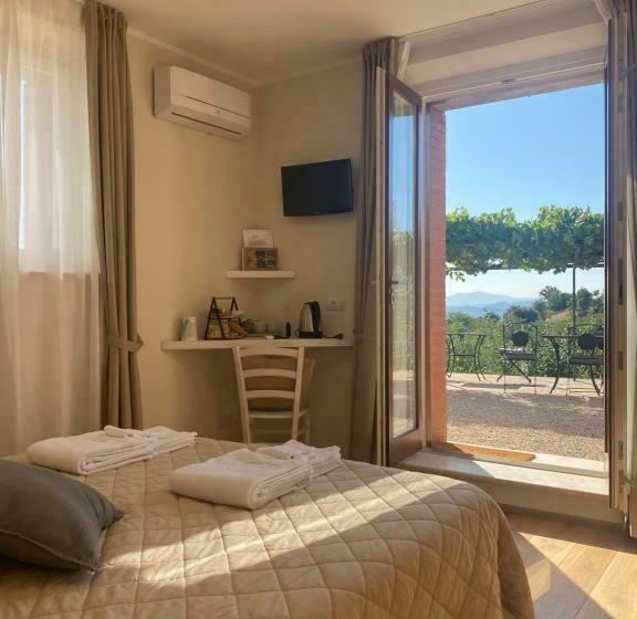 ペンション Podere Belsogno Camera Lavanda