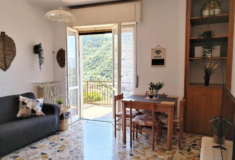 Lovely Lake Como View Condo In Perledo