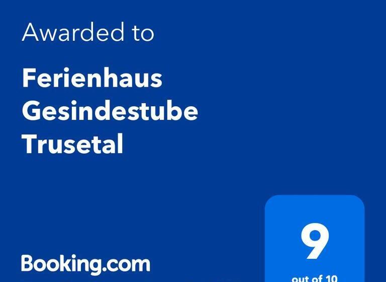 Ferienhaus Gesindestube Trusetal