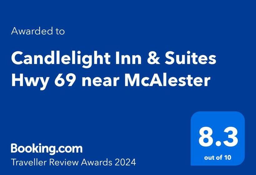 فندق صغير Candlelight Inn & Suites Hwy 69 Near Mcalester