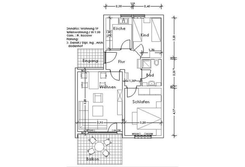 Ferienwohnung „abendrot“ Mit Meerblick