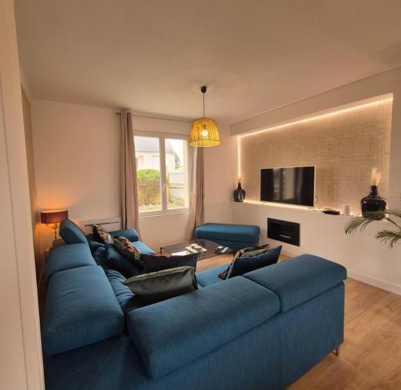 La Lampaulaise Sur Le Gr34 Plage/calme/jardin